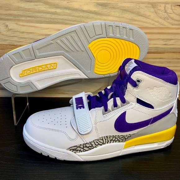 New Nike Air Jordan Legacy 312 LA Lakers Edition - Picture 7 of 8